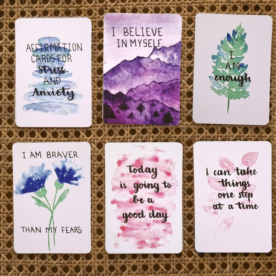 Stress and Anxiety Affirmations | Mindful Mumma Designs